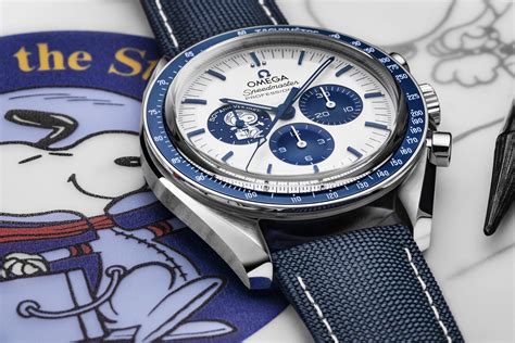 new omega snoopy watch